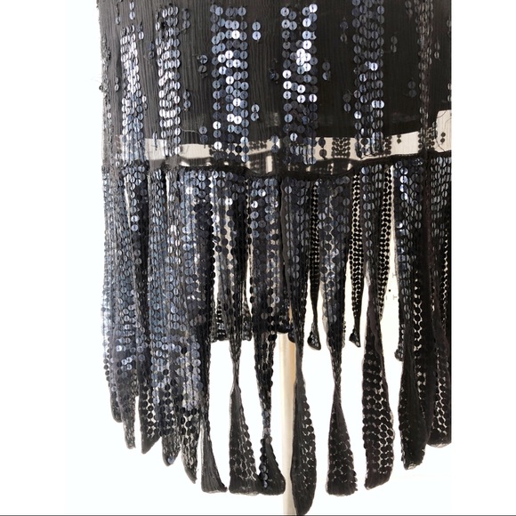 Kate Moss TopShop sequin flapper dress. Firm price - Picture 7 of 8